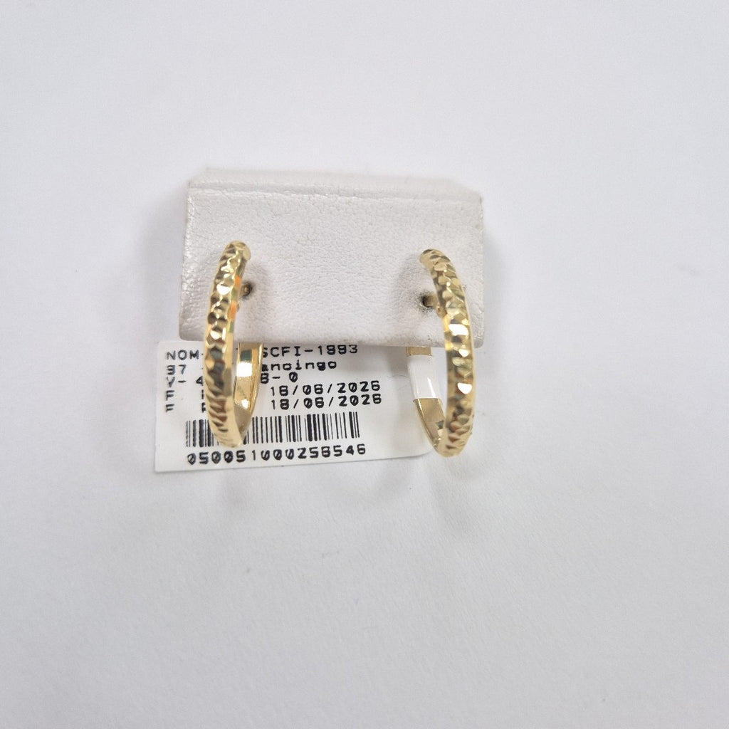 ARRACADAS ORO 14K 1.4 (NUEVO)