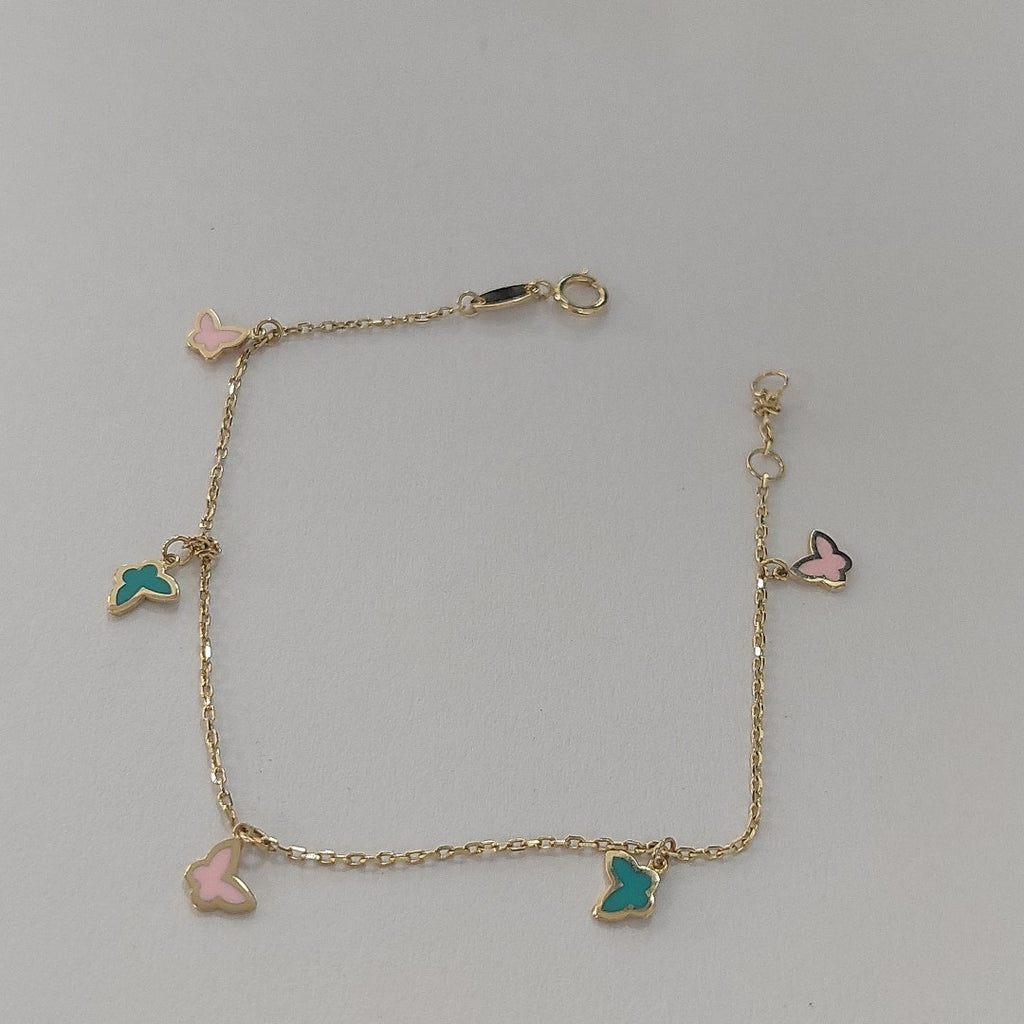PULSERAS DAMA ORO 14K 1.1 (NUEVO)