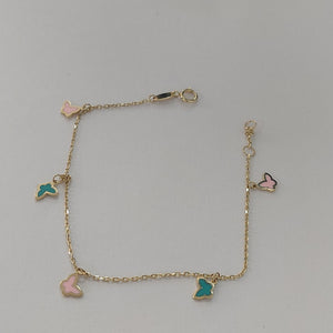 PULSERAS DAMA ORO 14K 1.1 (NUEVO)