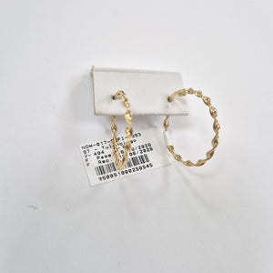 ARRACADAS ORO 14K 1.5 (NUEVO)