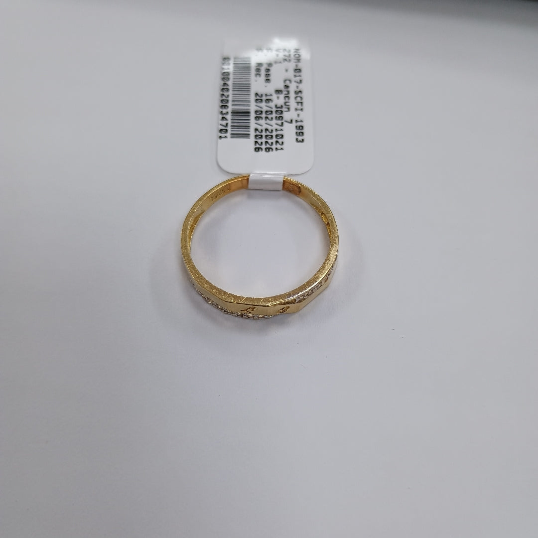 ARGOLLA ORO 14 K 2.4 GRMS (SEMINUEVO)