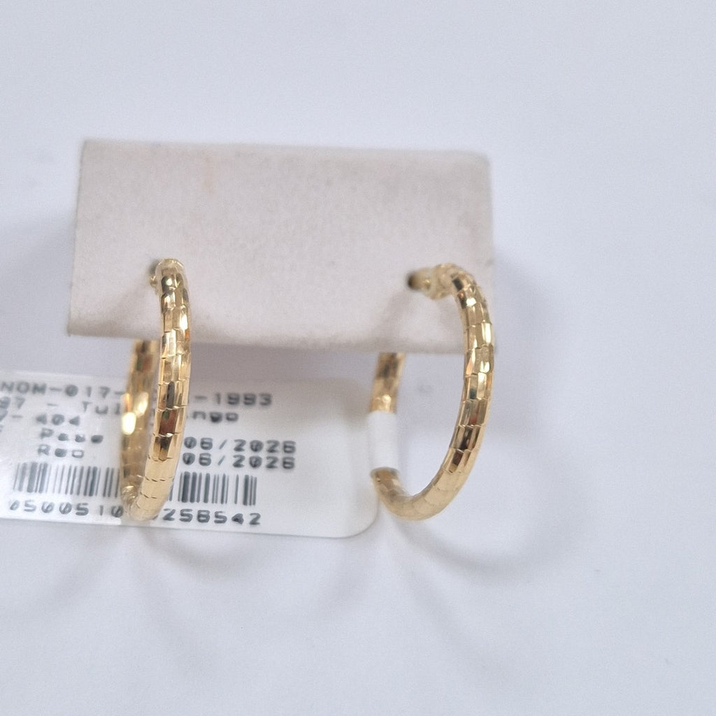 ARRACADAS ORO 14K 1.6 (NUEVO)