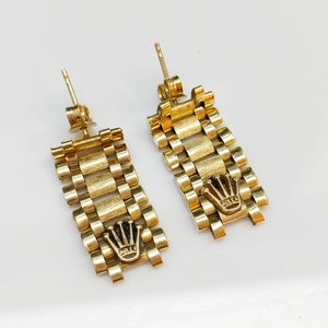ARETES PAR ORO 10 K 4,20 GRMS (SEMINUEVO)