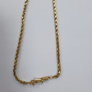 CADENA ORO 14 K 9,40 GRMS (SEMINUEVO)