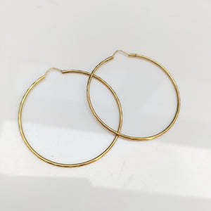 ARRACADAS PAR ORO 14 K 4.6 GRMS (SEMINUEVO)