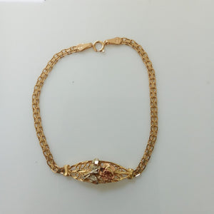 PULSERA ORO 14 K 3.8 GRMS (SEMINUEVO)
