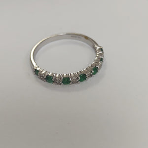 ANILLITO ORO BLANCO 14 K 1.8 GRMS (SEMINUEVO)