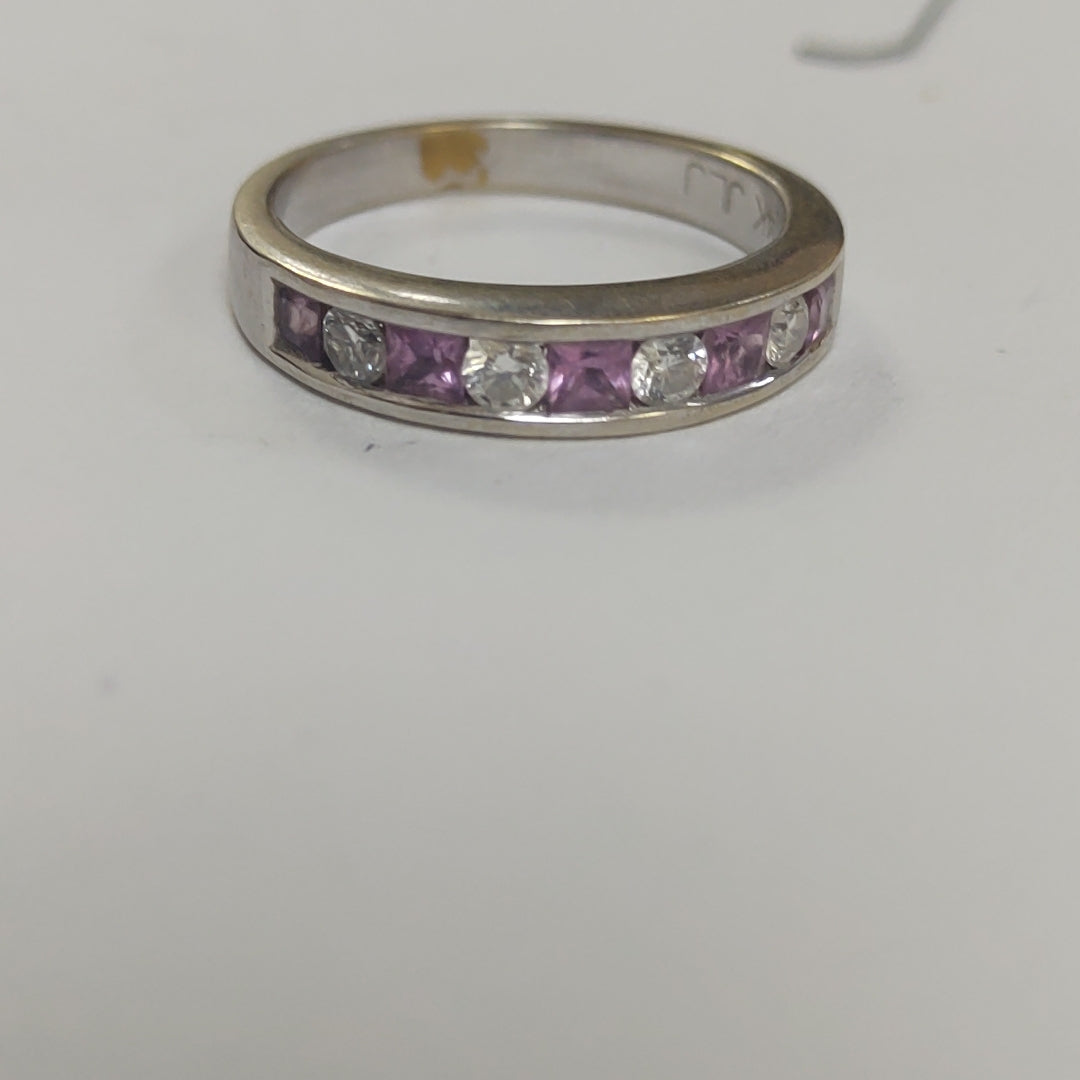 ANILLITO ORO BLANCO 14 K 4 GRMS (SEMINUEVO)