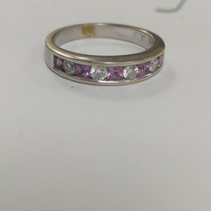 ANILLITO ORO BLANCO 14 K 4 GRMS (SEMINUEVO)