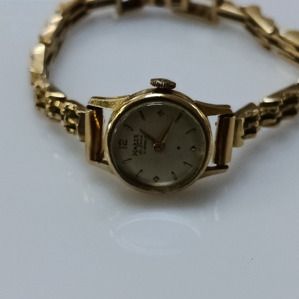 RELOJ CAJA Y PULSO ORO ORO 18 K 26,40 GRMS (SEMINUEVO)