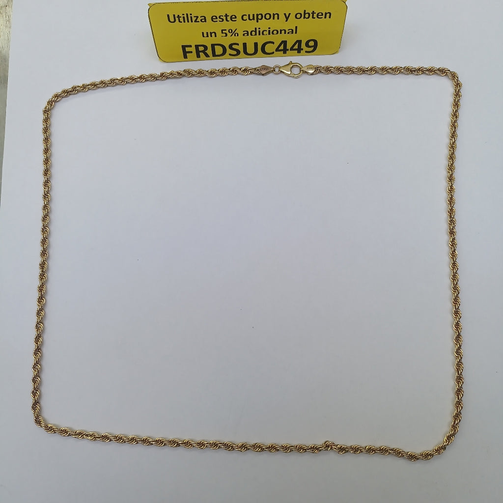 CADENA ORO 10 K 5.7 GRMS (SEMINUEVO)