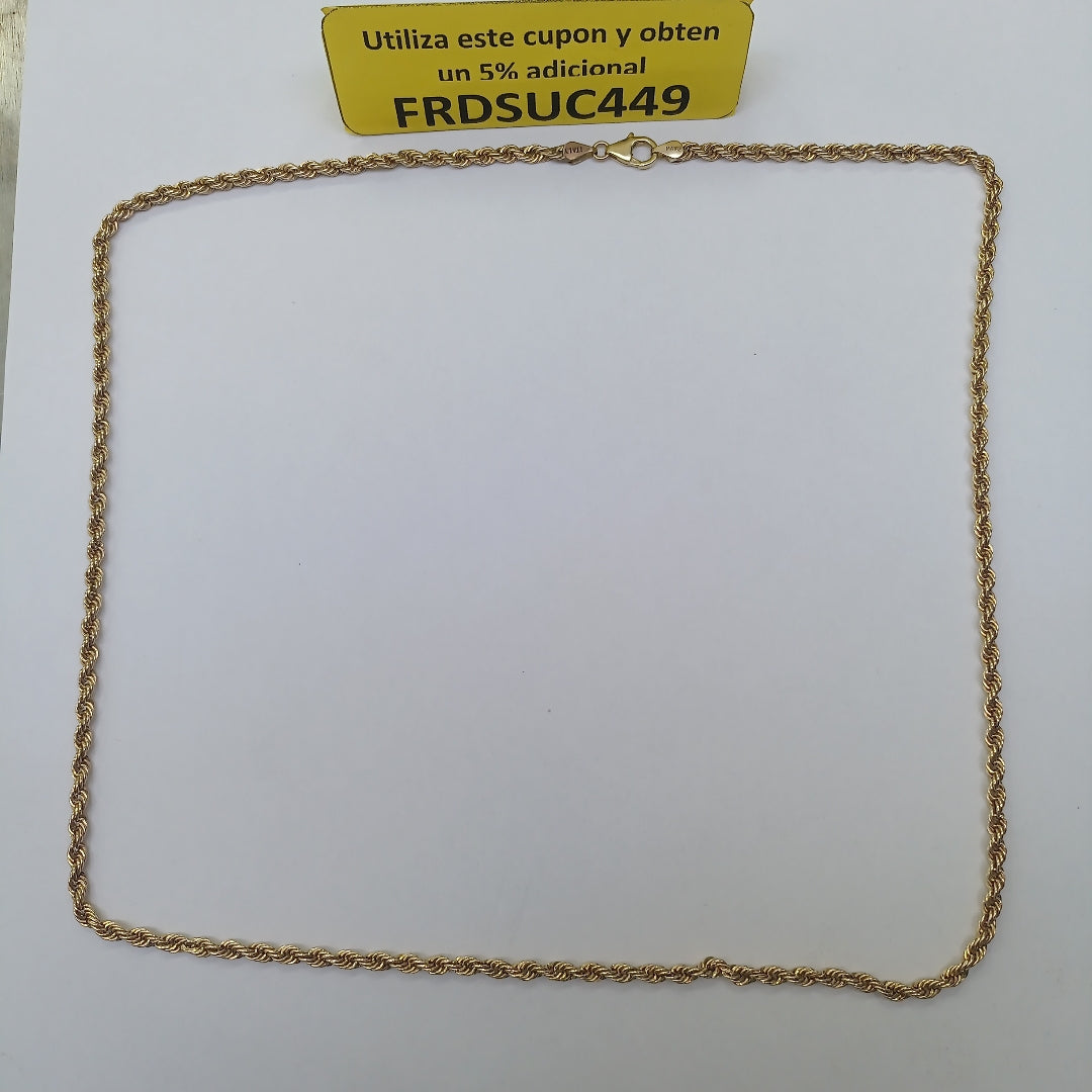 CADENA ORO 10 K 5.7 GRMS (SEMINUEVO)