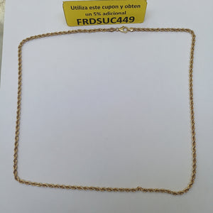 CADENA ORO 10 K 5.7 GRMS (SEMINUEVO)