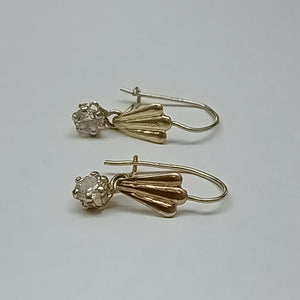 ARETES PAR ORO 10 K 0.6 GRMS (SEMINUEVO)