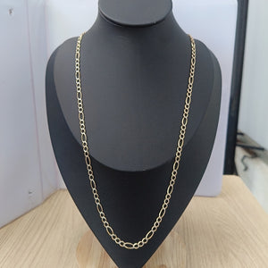 CADENA ORO, RODIADO 14 K 13 GRMS (SEMINUEVO)
