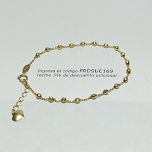PULSERA ORO 14 K 1.6 GRMS (SEMINUEVO)