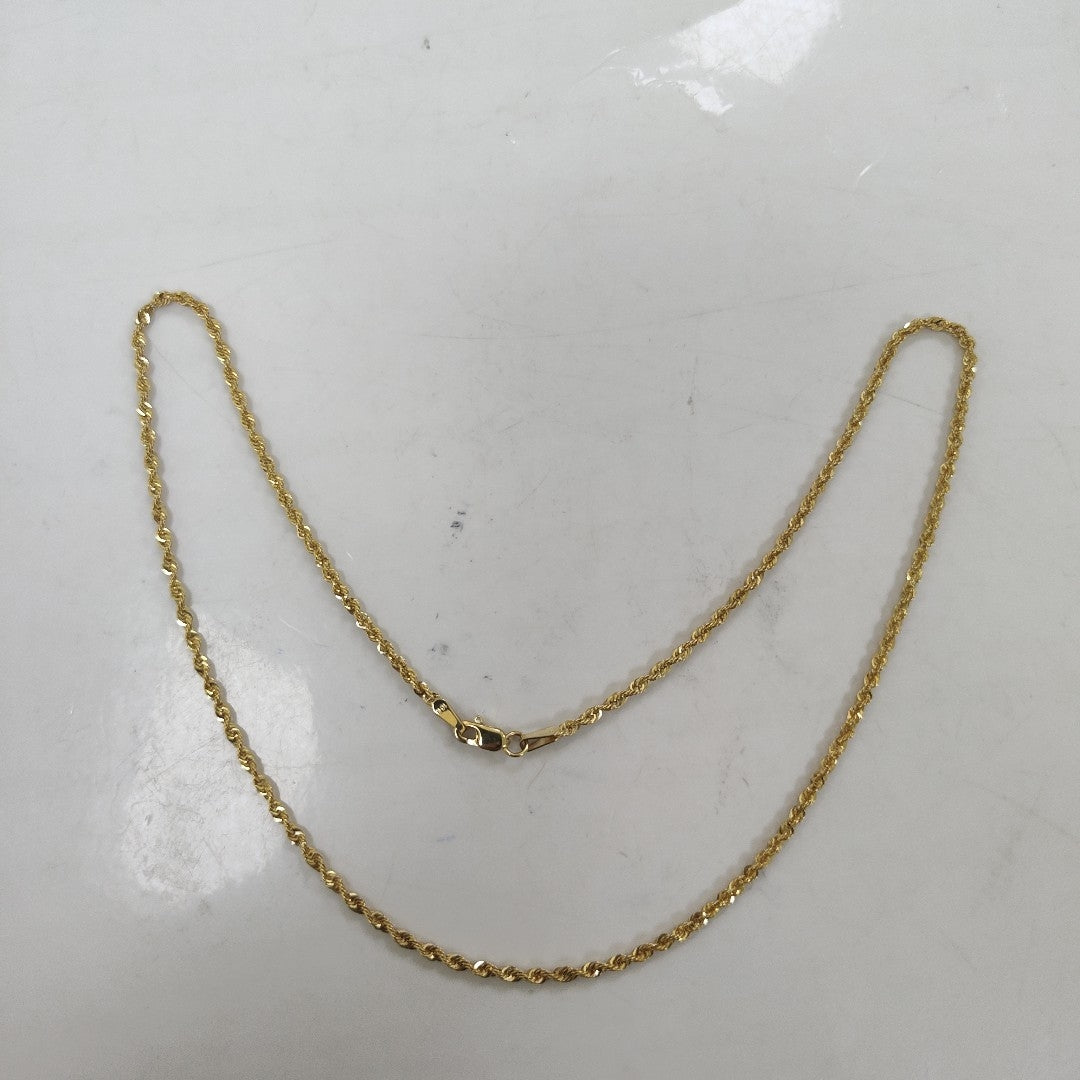CADENA ORO 10 K 1.5 GRMS (SEMINUEVO)