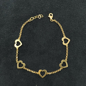 PULSERAS DAMA ORO 14K 1.9 (NUEVO)