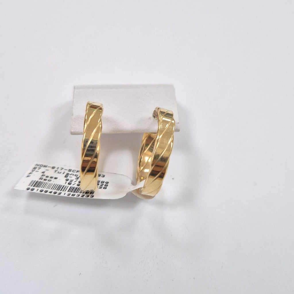 ARRACADAS PAR ORO 14 K 5 GRMS (SEMINUEVO)