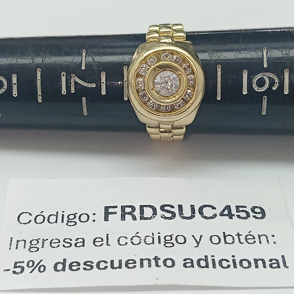 ANILLO ORO 14 K 6.7 GRMS (SEMINUEVO)