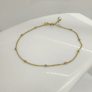 PULSERAS DAMA ORO 14K 1.2 (NUEVO)