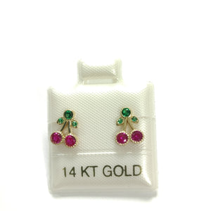 BROQUELES ORO 14K 1 (NUEVO)