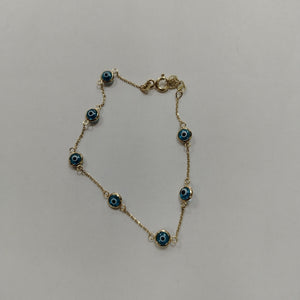 PULSERAS DAMA ORO 14K 1.3 (NUEVO)