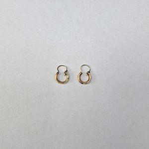 ARRACADAS PAR ORO 14 K 0,50 GRMS (SEMINUEVO)