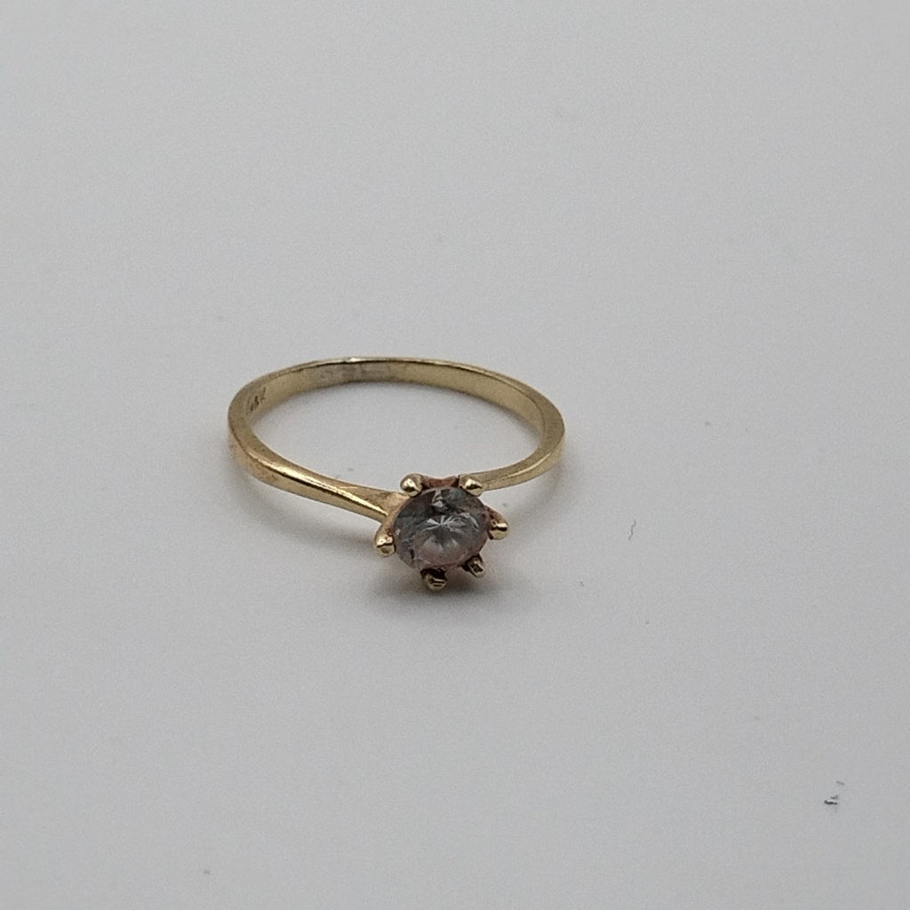 SOLITARIO ORO 14 K 1.5 GRMS (SEMINUEVO)
