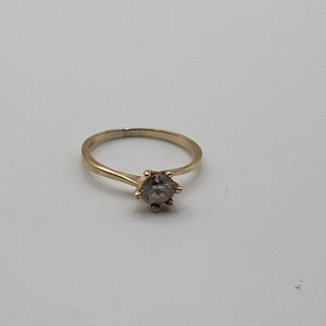 SOLITARIO ORO 14 K 1.5 GRMS (SEMINUEVO)
