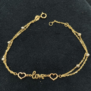 PULSERAS DAMA ORO 14K 1.5 (NUEVO)
