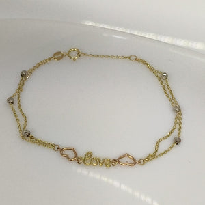 PULSERAS DAMA ORO 14K 1.6 (NUEVO)