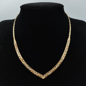 GARGANTILLA ORO,ORO COMBINADO 14 K 14,80 GRMS (SEMINUEVO)