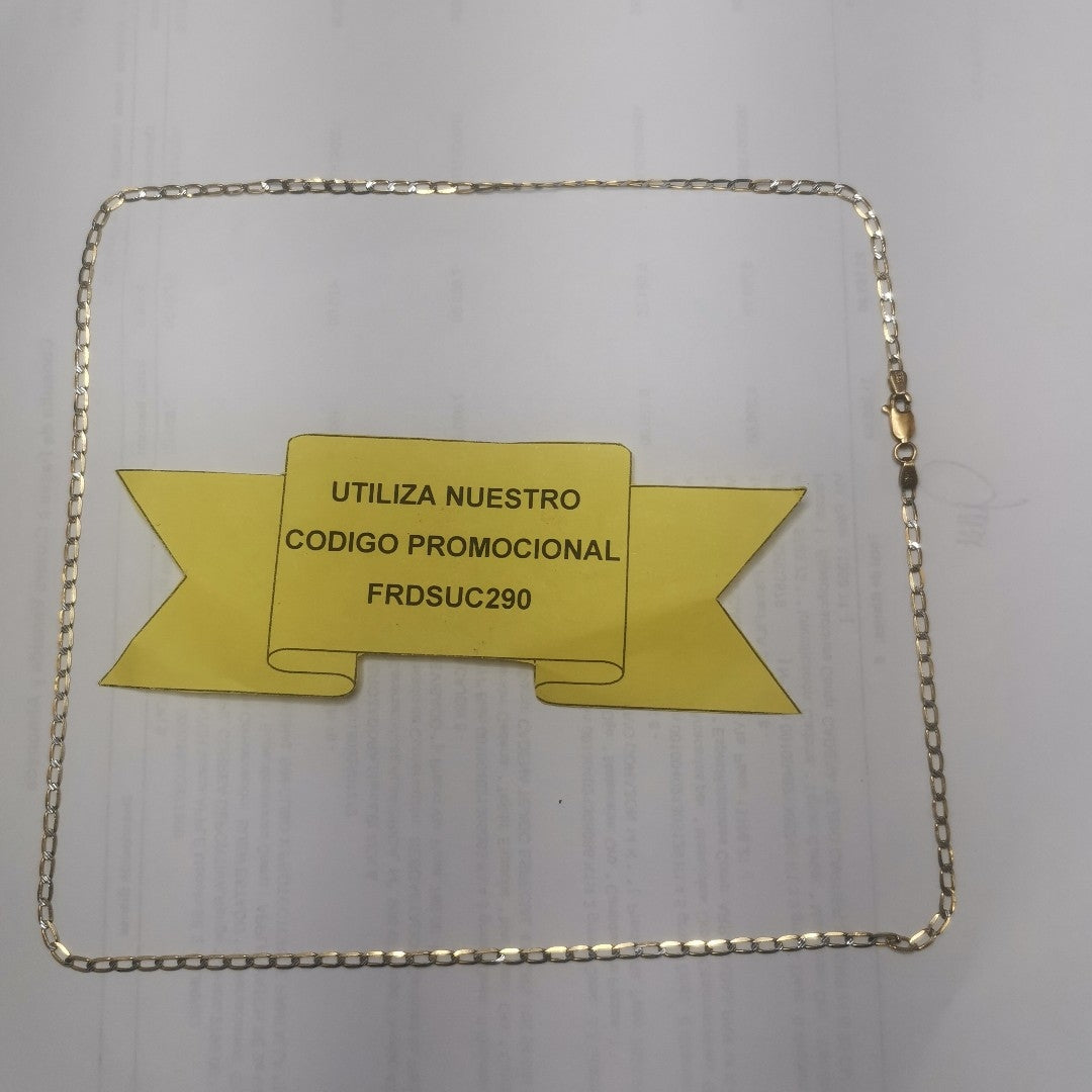CADENA ORO 14 K 4.3 GRMS (SEMINUEVO)