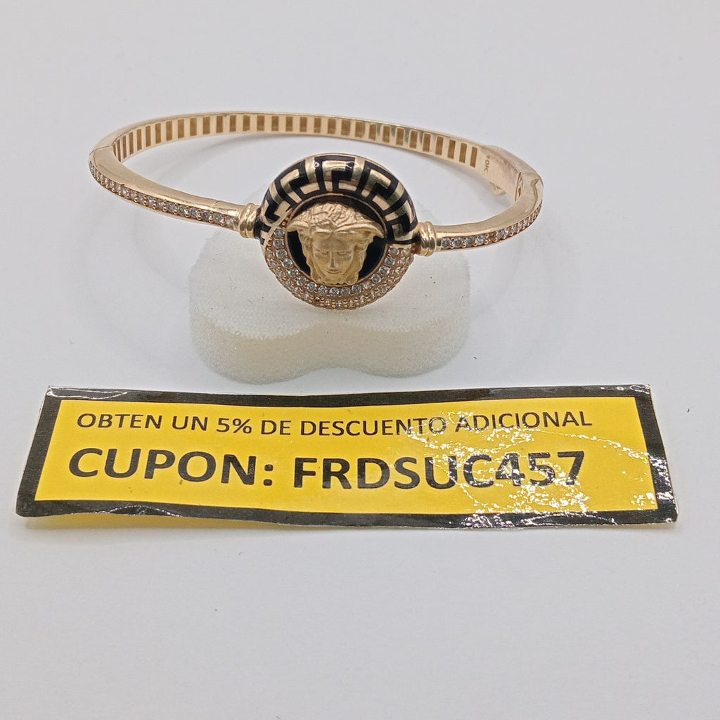 PULSERA RIGIDA ORO 10 K 9.7 GRMS (SEMINUEVO)