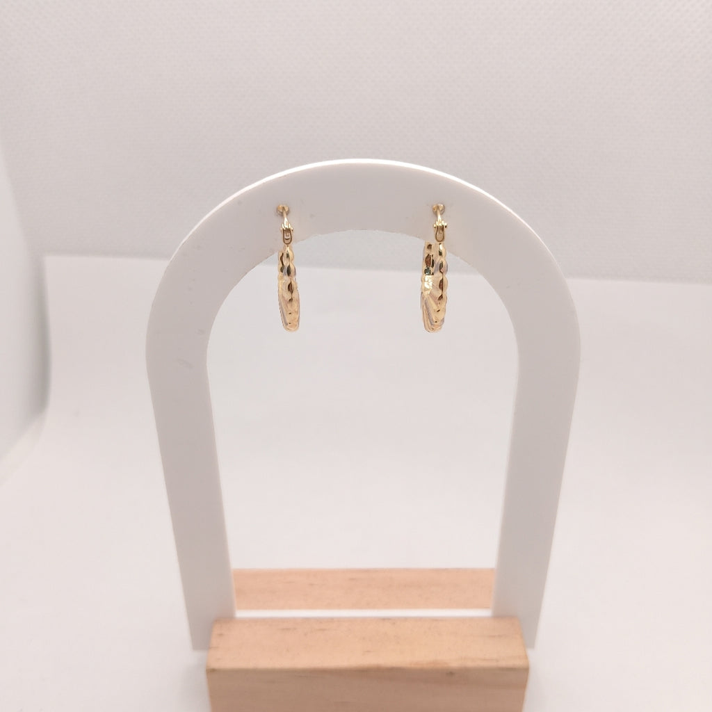 ARRACADAS ORO 14K 1.5 (NUEVO)