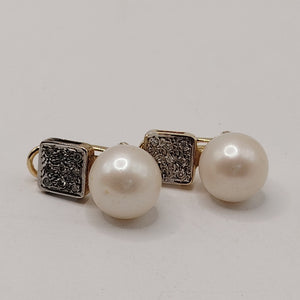 ARETES PAR ORO 14 K 9.3 GRMS (SEMINUEVO)