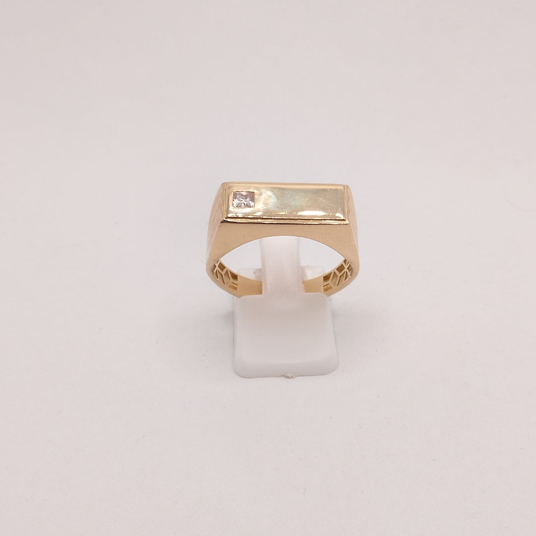 ANILLOS CABALLERO ORO 10K 3.9 (NUEVO)