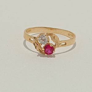ANILLITO ORO 14 K 1,40 GRMS (SEMINUEVO)