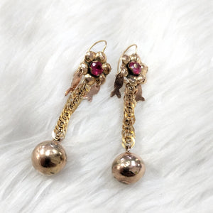 ARETES PAR ORO 10 K 3.6 GRMS (SEMINUEVO)