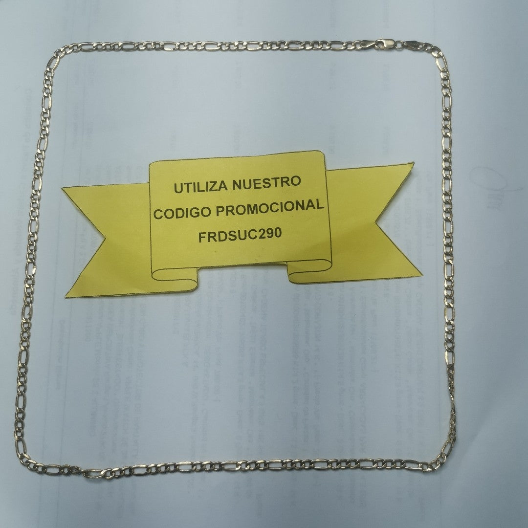 CADENA ORO 14 K 3.9 GRMS (SEMINUEVO)