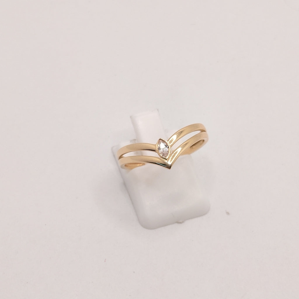 ANILLOS DAMA ORO 14K 1.5 (NUEVO)