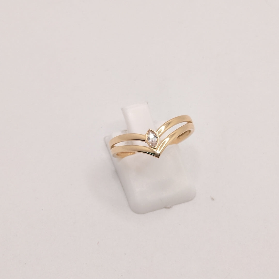ANILLOS DAMA ORO 14K 1.5 (NUEVO)