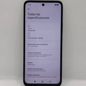 CELULAR XIAOMI REDMI 13 24049RN28L (2024) 256 GB 8 GB RAM (SEMINUEVO)