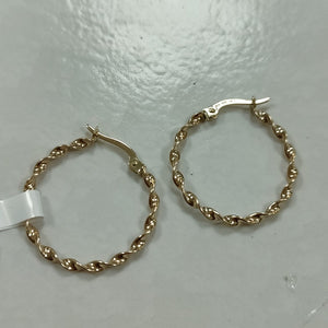 ARRACADAS ORO 14K 1.5 (NUEVO)
