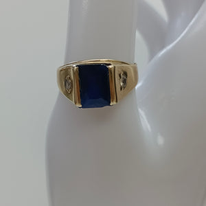 ANILLO ORO 14 K 4.3 GRMS (SEMINUEVO)