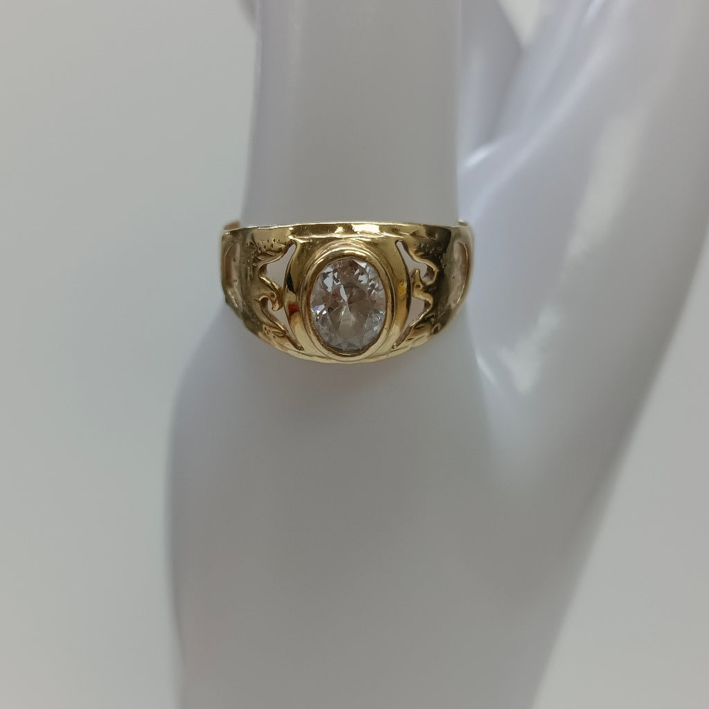 ANILLO ORO 14 K 3.9 GRMS (SEMINUEVO)