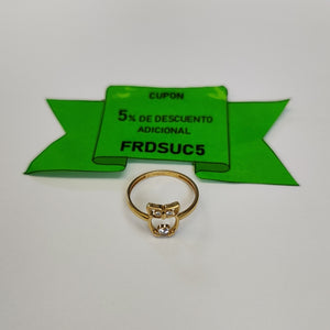 ANILLOS DAMA ORO 14K 1.6 (NUEVO)