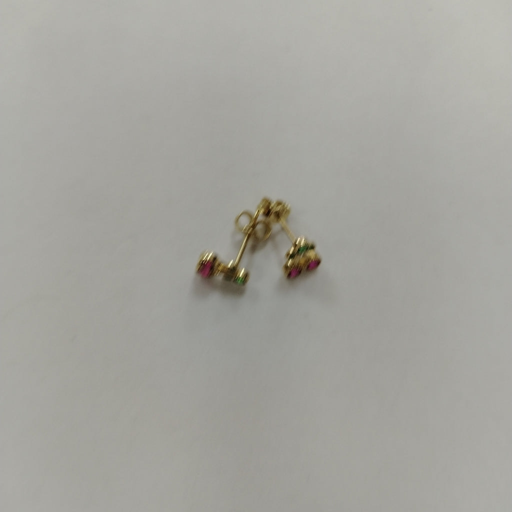 BROQUELES ORO 14K 1.1 (NUEVO)