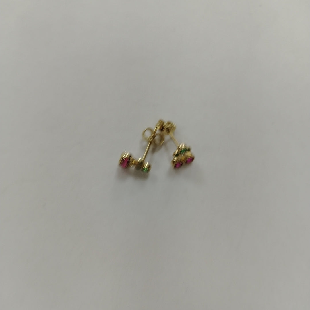 BROQUELES ORO 14K 1.1 (NUEVO)